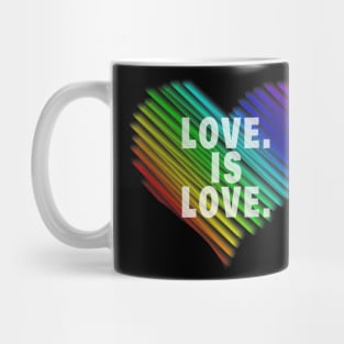 Lgbt Pride Love Is Love Gay Lesbian Pride Mug